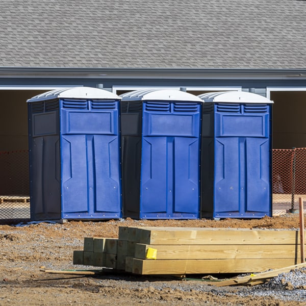 what is the cost difference between standard and deluxe portable restroom rentals in Sulphur Springs IN